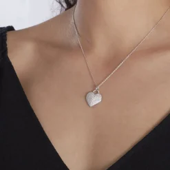 Histoire d'Or Collier Achilles Argent Blanc Oxyde De Zirconium