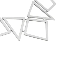 Histoire d'Or Collier Acier Blanc