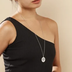 Collier Acier Blanc Ganet-Histoire d'Or