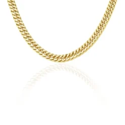 Histoire d'Or Collier Acier Doré Jonie