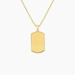 Histoire d'Or Collier Acier Doré Lorant