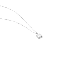 Collier Adrienne Or Blanc Oxyde De Zirconium-Histoire d'Or Discount