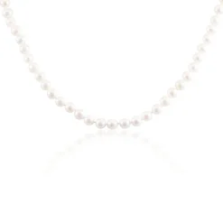 Histoire d'Or Collier Aicha Or Jaune Perle De Culture D'akoya