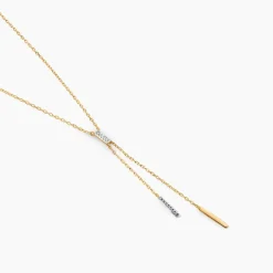 Histoire d'Or Collier Ainhoaa Or Jaune Diamant