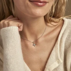 Histoire d'Or Collier Alcyone Argent Blanc