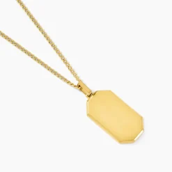 Histoire d'Or Collier Alessio Acier Jaune