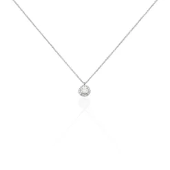 Histoire d'Or Collier Alexa Or Blanc Diamant
