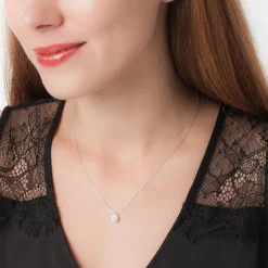 Histoire d'Or Collier Alexa Or Blanc Diamant