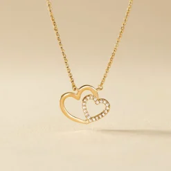 Collier Alexandra Plaqué Or Jaune Oxyde De Zirconium-Histoire d'Or Best