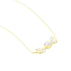 Histoire d'Or Collier Alexine Or Jaune Oxyde De Zirconium