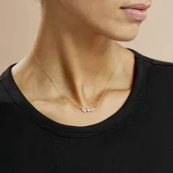 Histoire d'Or Collier Alexine Or Jaune Oxyde De Zirconium