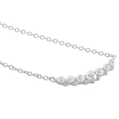 Histoire d'Or Collier Aliah Argent Blanc Oxyde De Zirconium