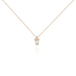 Collier Alicea Or Rose Diamant-Histoire d'Or Clearance