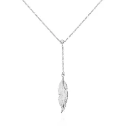 Histoire d'Or Collier Aliza Argent Blanc