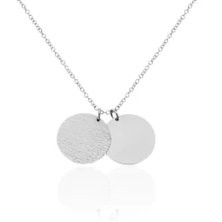 Histoire d'Or Collier Almira Argent Blanc