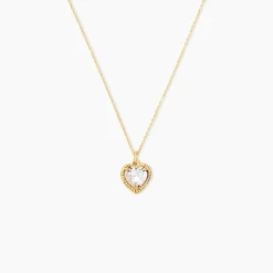 Collier Althea Or Jaune Oxyde De Zirconium-Histoire d'Or New