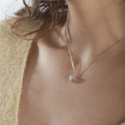 Collier Althea Or Jaune Oxyde De Zirconium-Histoire d'Or New