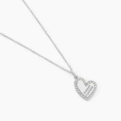 Collier Amadia Argent Blanc Oxyde De Zirconium-Histoire d'Or New