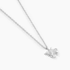 Histoire d'Or Collier Amalthee Argent Blanc Oxyde De Zirconium