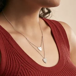 Collier Amarita Argent Blanc Oxyde De Zirconium-Histoire d'Or Discount