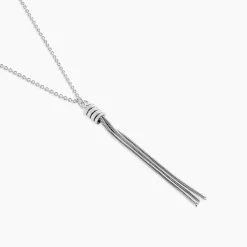 Collier Amaryllis Argent Blanc-Histoire d'Or Outlet