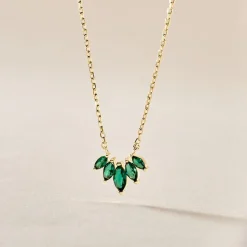 Histoire d'Or Collier Amazonia Plaqué Or Jaune Oxyde De Zirconium