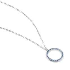 Histoire d'Or Collier Ambroisie Argent Blanc Oxyde De Zirconium