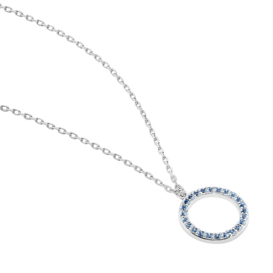 Histoire d'Or Collier Ambroisie Argent Blanc Oxyde De Zirconium