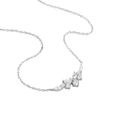 Collier Amissa Argent Blanc Oxyde De Zirconium-Histoire d'Or Sale
