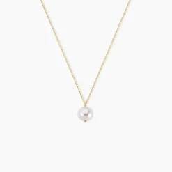 Histoire d'Or Collier Ammiel Or Jaune Perle De Culture