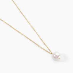 Histoire d'Or Collier Ammiel Or Jaune Perle De Culture