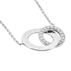 Collier Ananth Argent Blanc Oxyde De Zirconium-Histoire d'Or Best