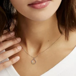 Collier Anas Argent Blanc Oxyde De Zirconium-Histoire d'Or Discount