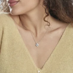 Histoire d'Or Collier Anasthase Argent Blanc Oxyde De Zirconium