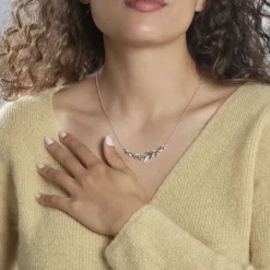 Histoire d'Or Collier Andeol Argent Blanc Oxyde De Zirconium