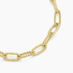 Collier Andria Acier Jaune-Histoire d'Or Sale