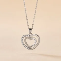 Histoire d'Or Collier Annabelle Argent Blanc Oxyde De Zirconium