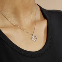 Histoire d'Or Collier Annabelle Argent Blanc Oxyde De Zirconium