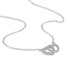 Collier Annae Argent Blanc Oxyde De Zirconium-Histoire d'Or