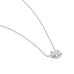 Histoire d'Or Collier Anne-charlotte Argent Blanc Oxyde De Zirconium