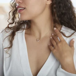 Collier Anthime Or Tricolore Oxydes De Zirconium-Histoire d'Or Best