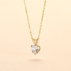 Histoire d'Or Collier Aodren Or Jaune Oxyde De Zirconium