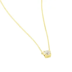 Histoire d'Or Collier Aphrodite Or Jaune Diamant Synthetique