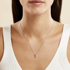 Collier April Argent Blanc Oxyde De Zirconium-Histoire d'Or Outlet