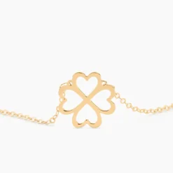 Histoire d'Or Collier Aquilegia Or Jaune