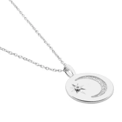 Collier Araroundus Argent Blanc Oxyde De Zirconium-Histoire d'Or Online