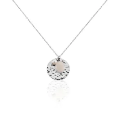 Collier Arcelia Argent Blanc Quartz Perle De Culture-Histoire d'Or Outlet