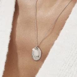 Collier Arcelia Argent Blanc Quartz Perle De Culture-Histoire d'Or Outlet