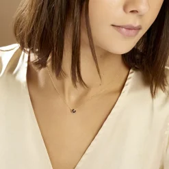 Collier Arenale Or Jaune Quartz-Histoire d'Or