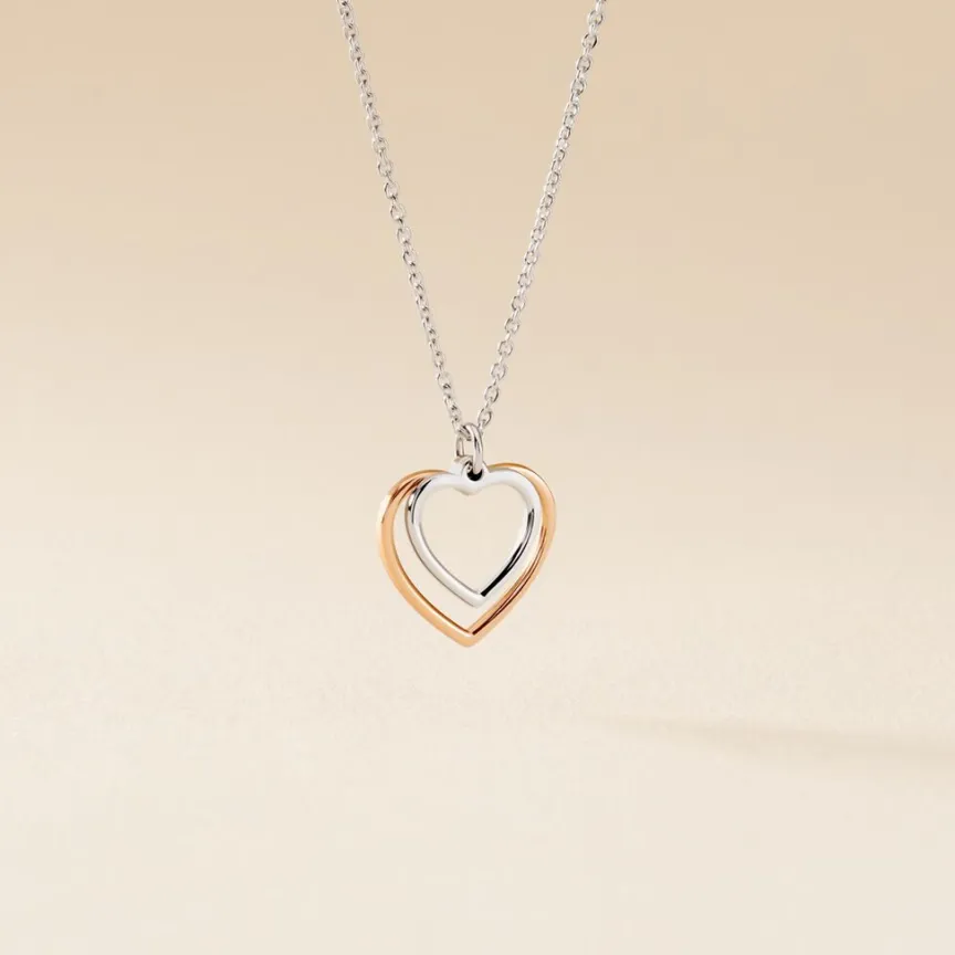 Collier Argent Bicolore Fethi-Histoire d'Or Hot